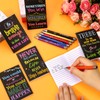 Geyee 24 Pcs Mini Motivational Pens Inspirational Notepads Bulk Appreciation