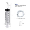 6 Pack 60ml/cc Plastic Syringe Large Syringes Catheter Tip Sterile