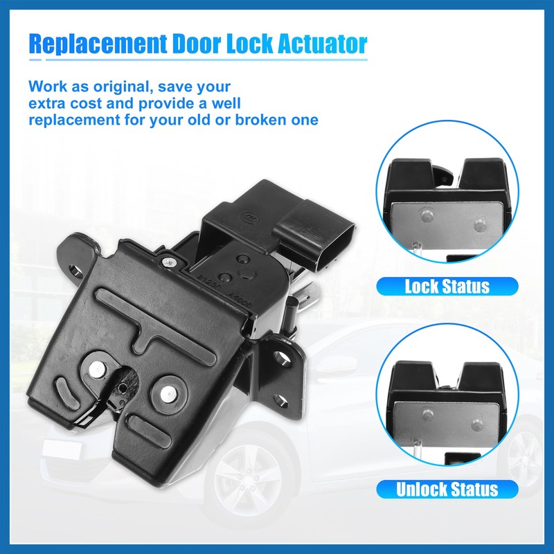 A ABSOPRO Rear Trunk Latch Lock Actuator for Hyundai Elantra