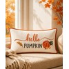 Corduroy Fall Pillow Covers 12x20 Farmhouse Sunflower Pillow Covers