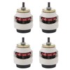 DOACT M8 Levelling Casters, 4Pcs Heavy Duty Level Adjustment Caster