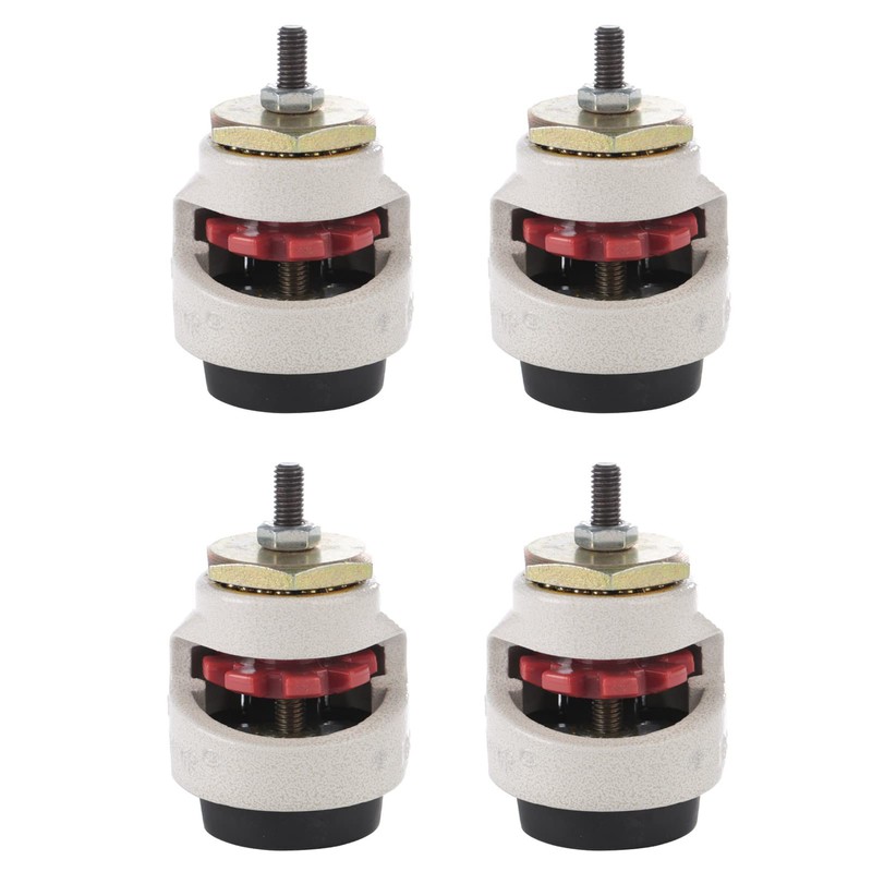 DOACT M8 Levelling Casters, 4Pcs Heavy Duty Level Adjustment Caster