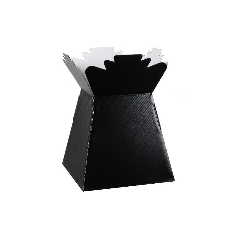 Glossy Vibrant Bouquet, Flower Box/Vase - Transportation Display, Presentation Boxes