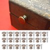 Jeanoko Set of 20 Mini Drawer Pulls Mushroom Head Handle