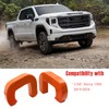 Tow Hooks Covers for GMC Sierra 1500 2019-2024, Front Hitch