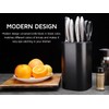 Universal Knife Block for Kitchen, WELLSTAR Knife Holder without Knives,