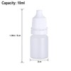 ACENIX® 50 Pieces 10ml dropper potion bottles White small Plastic