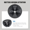Garbage Disposal Splash Guards, 3 3/8" EPDM Rubber Drain Insert