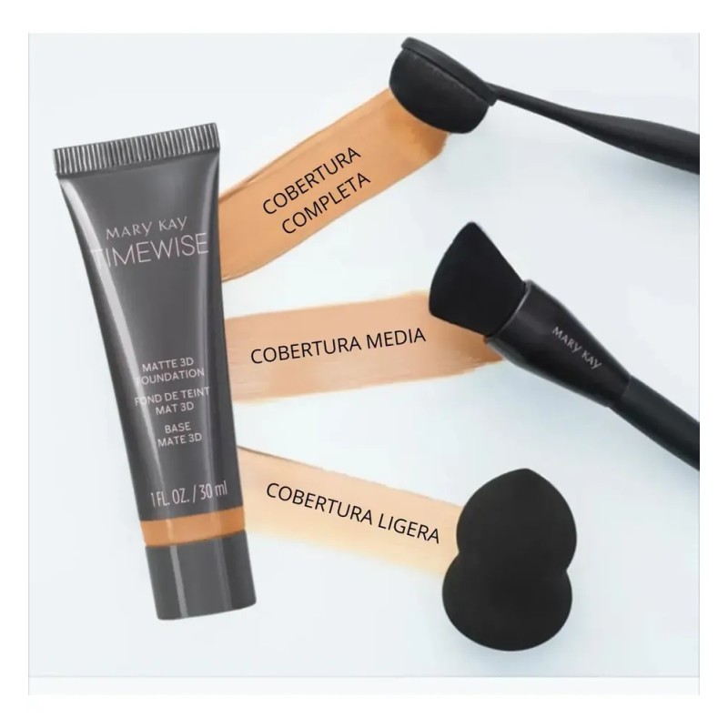 Base Mate Mary Kay Maquillaje Líquido Timewise 3d Piel Grasa
