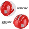 Construction Site Protective Cap Ventilate ABS Hard Hat Reflective Stripe