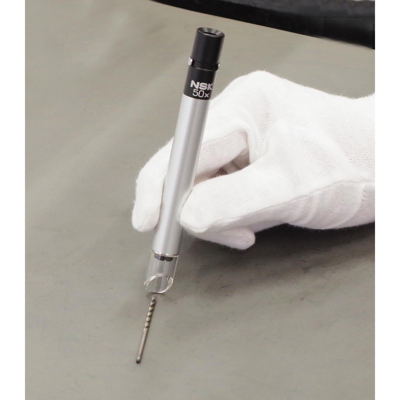 新潟精機(Niigataseiki) SK ペン型 ポケットルーペ 高倍率 50倍 NPL-50