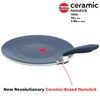 HAWKINS Ceramic Nonstick Tava, 24 cm Diameter, Induction Paratha Tawa,