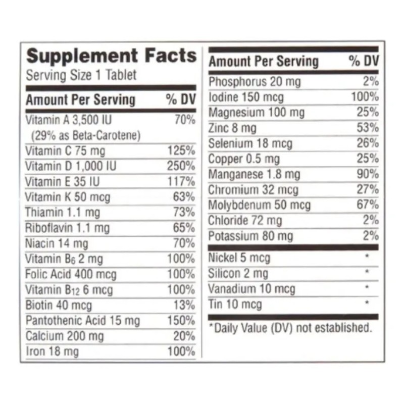 Centrum Silver Mujer 50+ Multivitaminico 65 Tabs Salud Natur