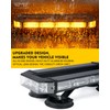 LUMENIX 72 LED Rooftop Emergency Strobe Light Bar w/Control Panel
