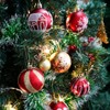 JUGLUTE Adornos para Arbol de Navidad, 44 pcs Plastic Esferas