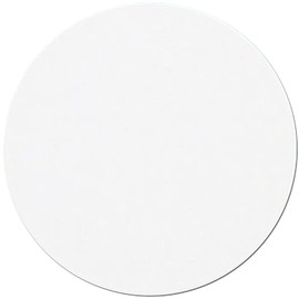 Nagao 3362317 Coasters Plain Round 3362317 Diameter 3.3 x Thickness 0.04 inch (85 mm) x Thickness 0.04 inch (1 mm) Set of 100 Disposable Made in Japan