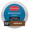 Community Coffee Breakfast Blend, Medium Roast, Single-Serve Keurig K-Cup Pods,