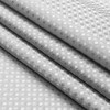 Grey Ombre Waffle Weave Shower Curtain Water Resistant Decorative Gradient