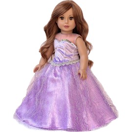 Misty Lilac - 2 Piece Outfit for 18 inch Doll - 18 inch Doll Clothes (Doll NOT Included)