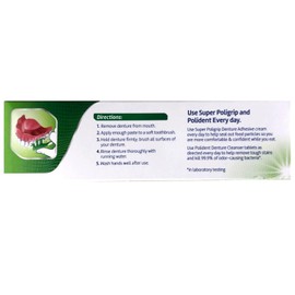 Polident Cream,Paste Dentu-Creme 3.90 oz (Pack of 3),Mint