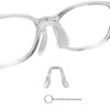 Eyeglass Saddle Bridge Clear Nose Pads Nose Piece Sunglasses Nose