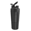 Shaker Bottle Stainless Steel Protein Shaker Scales Portable Shaker Cup