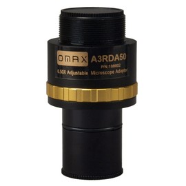 OMAX 0.5X Adjustable Reduction Lens for Microscope Camera