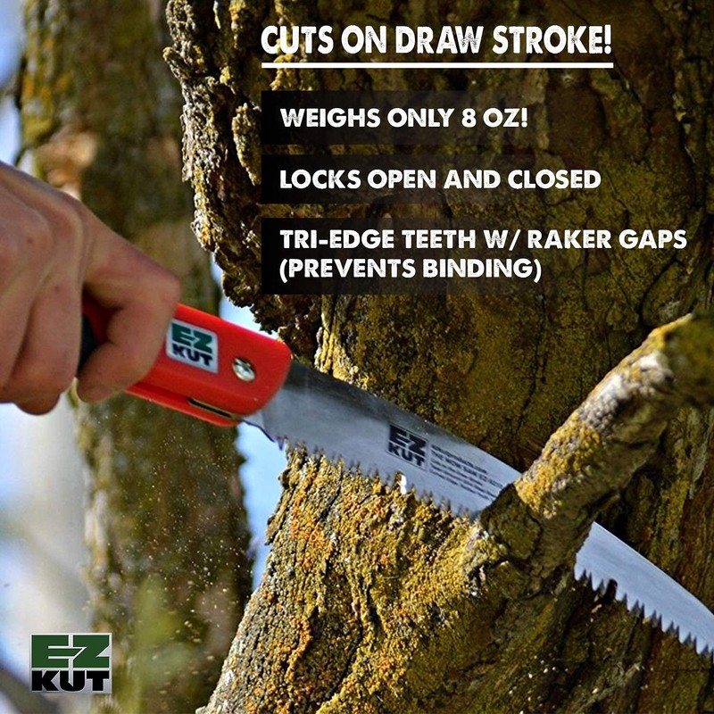 EZ KUT WOW Folding Saw 10” – Heavy-Duty Hand Saw