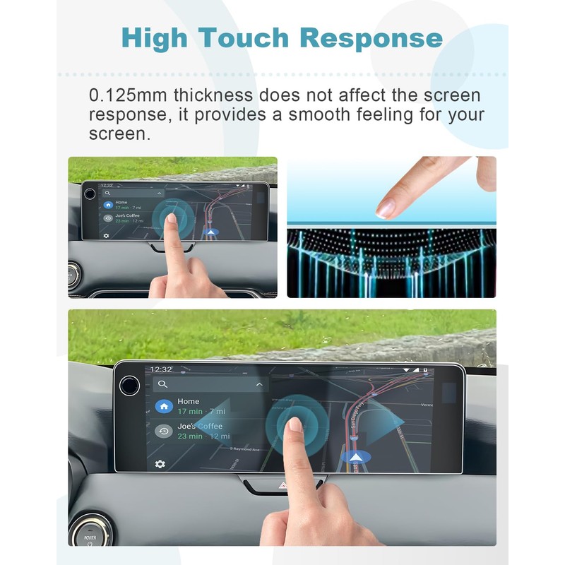 CDEFG 2Pcs for 2025 2026 Mazda CX-70 12.3” Screen Protector