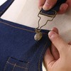 Denim Apron with Pockets for Men Women Chef Kitchen BBQ