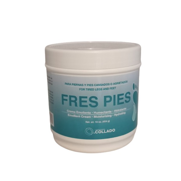 FRES PIES  Emollient Cream Moisturizer Hydrating for feet. PARA LOS PIES 16 oz.