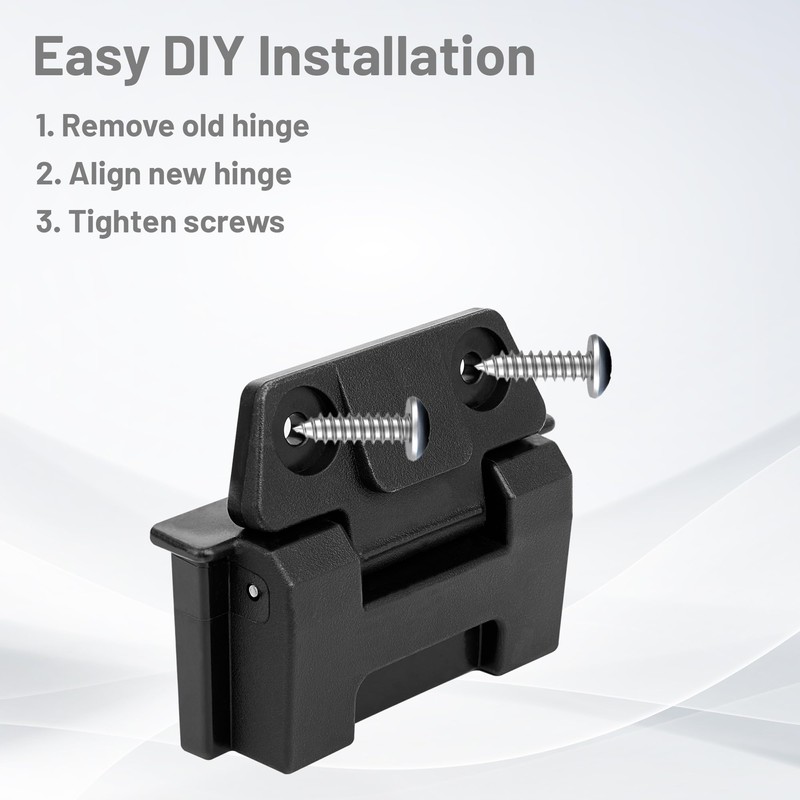 Omoojee Replacement Hinges Compatible with Igloo BMX 25/52/72 Qt Coolers,