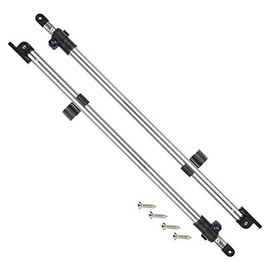XGEAR Adjustable Bimini Top Rear Support Poles, Universal Fit for 3-4 Bow Bimini Top, Marine Grade Aluminum Pole