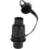 Maxhanest 3 Pin 12V Waterproof Cable Connector Plastic and Metal