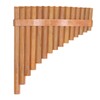 Musical Professional Panpipe Pan Flute 15 Pipes G Key Musical