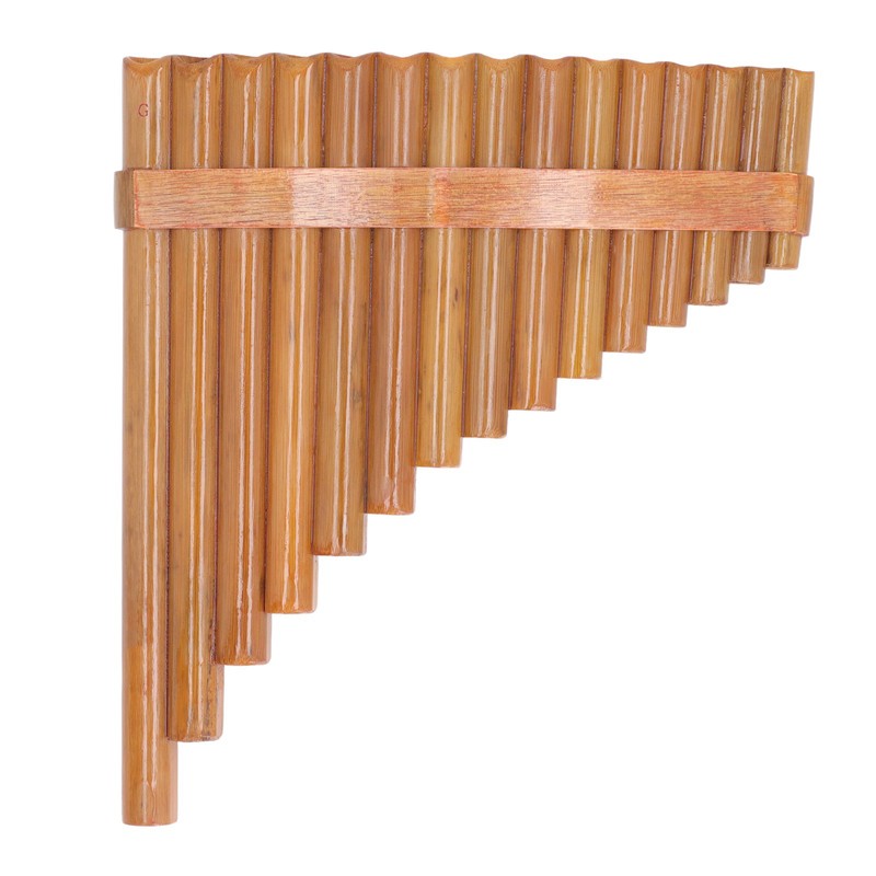 Musical Professional Panpipe Pan Flute 15 Pipes G Key Musical