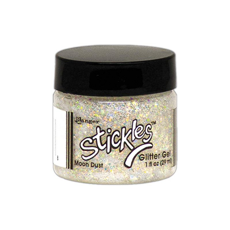 RANGER INDUSTRIES Ranger-Stickles Glitter Gels-Moon Dust, 1 oz jar,SGT71358