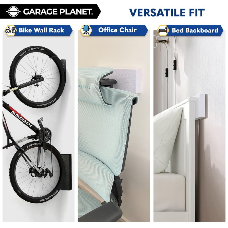 Garage Planet WP01 Garage Wall Protector Car Door Protector, Tool-Free,