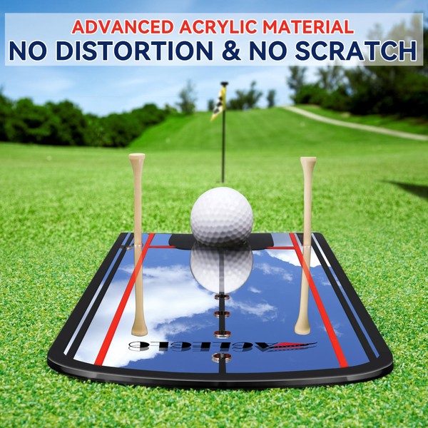 prowithlin prowithlin Golf Putting Mirror, Putting Mirror Training Aid for