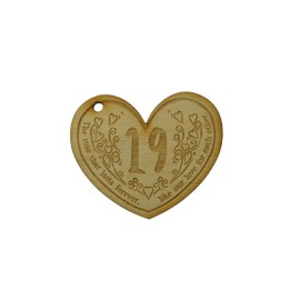 20th Anniversary Rose That Lasts Forever with Wooden Tag – Anniversary Rose Gift for Wife or Husband (rsetag20)
