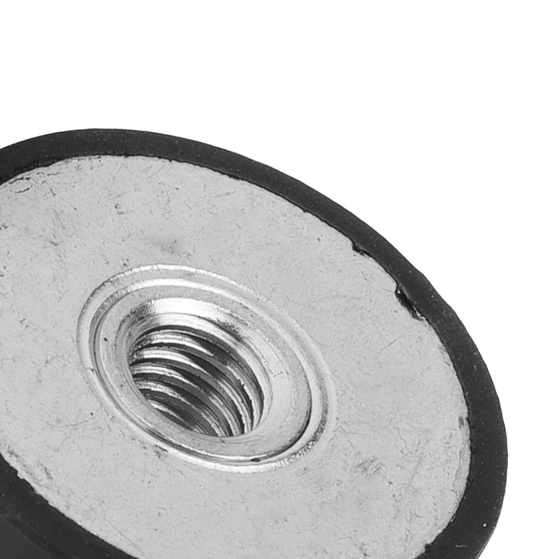 Pack of 4 Anti-Vibration Rubber Insulator Brackets, Internal Thread, Anti-Vibration