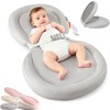 Baby Changing Pad with Waterproof & Wipe-Clean, Non-Slip Foldable PU