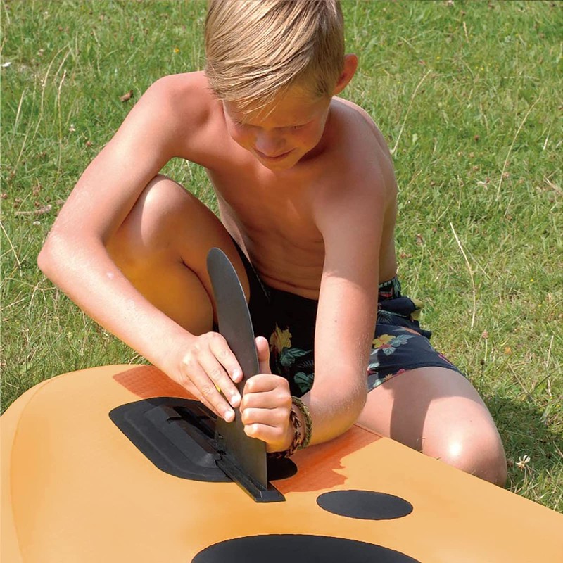 Surfboard SUP Fins Replacement with Base Universal Detachable Center Fin