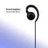 Generic 2 Pin Swivel Earpiece Earphone Earhanger Earhook Headset with