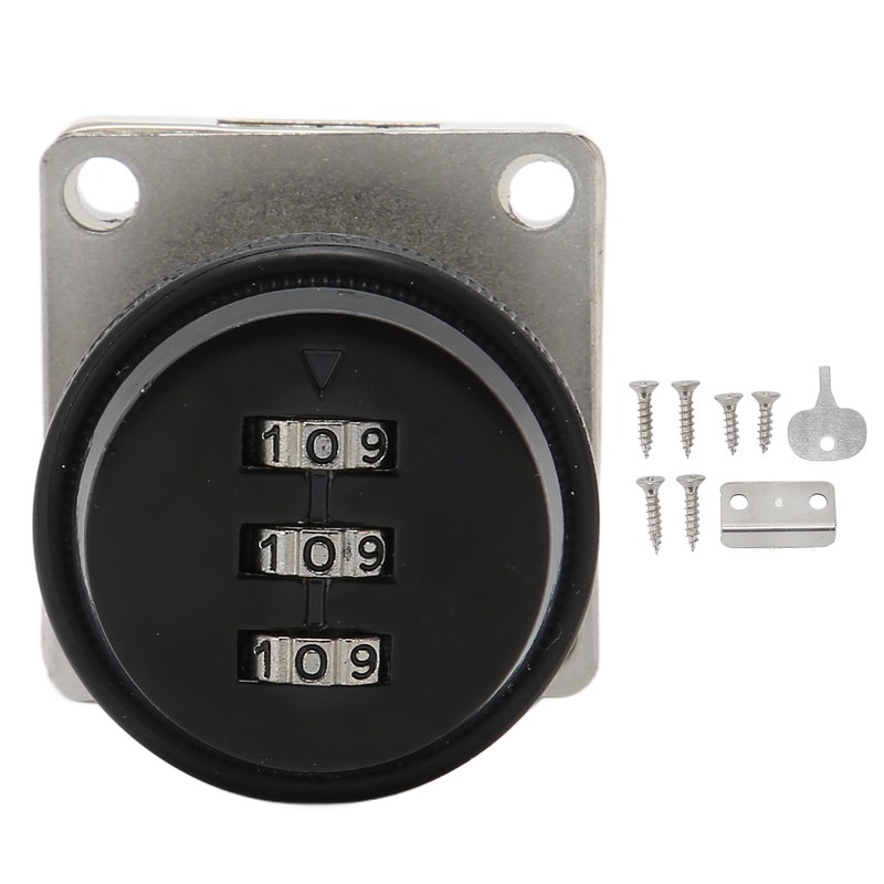 Combination Cam Lock Zinc Alloy Keyless Password Drawer Lock for