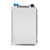 Magnetic Erasable Whiteboard with Black Marker Pen, Eraser and 2