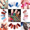 12 Cintillas Para Decoración De Uñas Surtidas