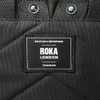 Roka London All Black Bantry B Small Recycled Canvas Ash,