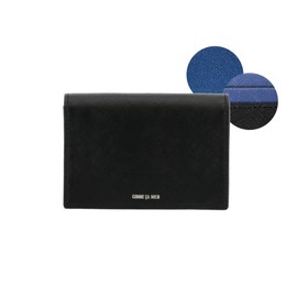 Komsamen 6811 Men's Pass Case, Cole, 10, Black/Blue, [10] Black/Blue