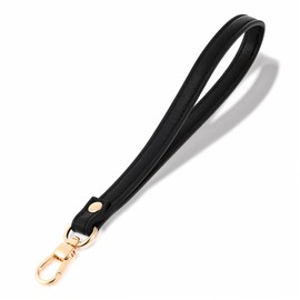 Yuomeaz Wrist Lanyard Anti-Theft Phone Wrist Strap, PU Leather Phone Strap Key Chain for Wallet Purse Clutch Pouch Car Keys